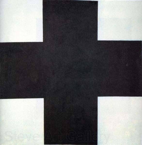 Kazimir Malevich Black Cross Spain oil painting art
